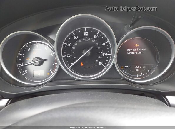 JM3KFBCM9M1454272 2021 MAZDA CX-5 White Вид задніх сидінь