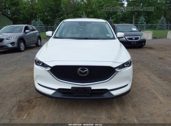 JM3KFBCM9M1454272 2021 MAZDA CX-5 White Вид щитка приладів