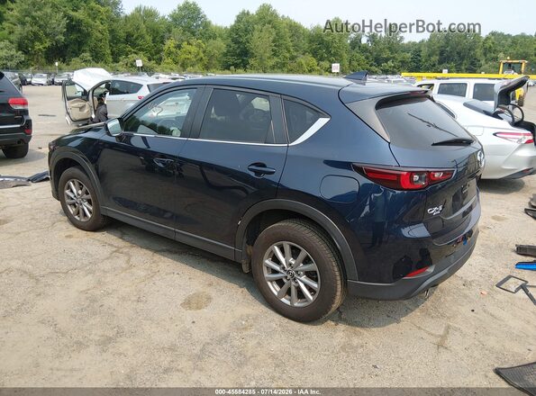 JM3KFBCM9N0599593 2022 MAZDA CX-5 Dark Blue Trasero izquierdo