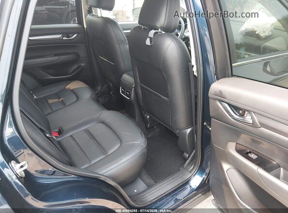 JM3KFBCM9N0599593 2022 MAZDA CX-5 Dark Blue Vista de la etiqueta del VIN