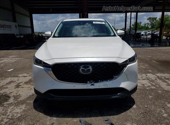 JM3KFBCM9N0634309 2022 MAZDA CX-5 White Vista frontal
