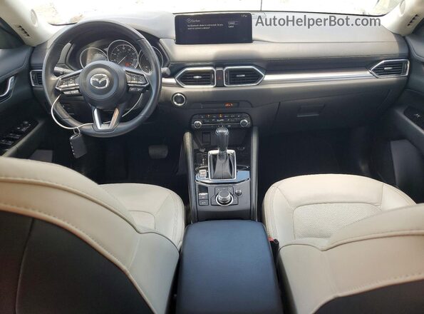 JM3KFBCM9N0634309 2022 MAZDA CX-5 White Vista del salpicadero