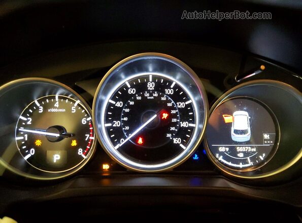 JM3KFBCM9N0648078 2022 MAZDA CX-5 Gray ხელსაწყოთა პანელის ხედი