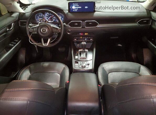 JM3KFBCM9N0648078 2022 MAZDA CX-5 Gray წინა პანელის ხედი