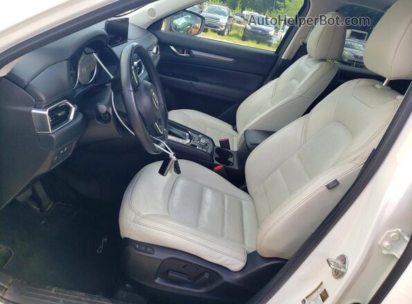 JM3KFBCM9N1574736 2022 MAZDA CX-5 White Սալոնի դիմացի տեսք