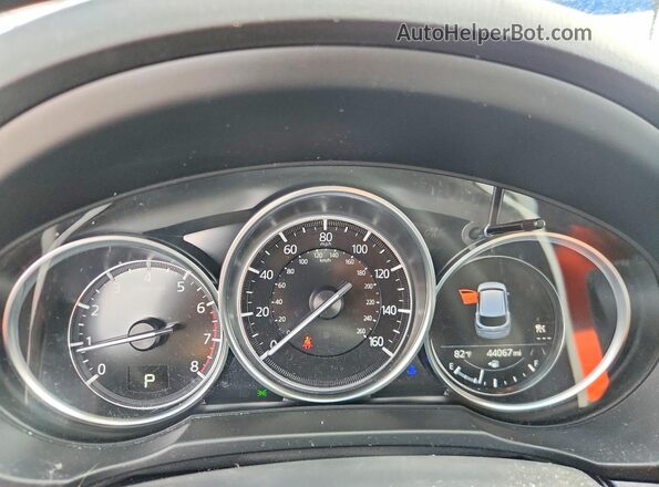 JM3KFBCM9P0138073 2023 MAZDA CX-5 Blue Вид щитка приладів