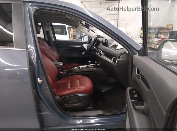 JM3KFBCM9P0201852 2023 MAZDA CX-5 Blue Widok wnętrza z przodu