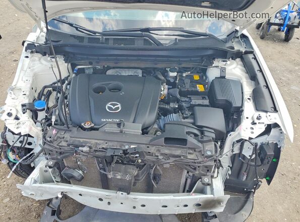 JM3KFBCM9P0208123 2023 MAZDA CX-5 White Vista del compartimento del motor