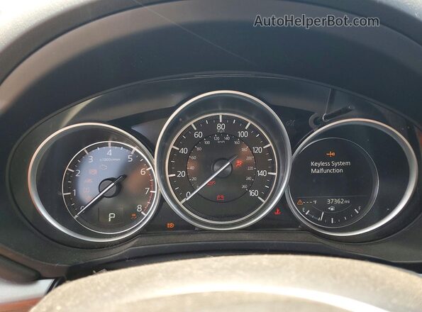 JM3KFBCM9P0246273 2023 MAZDA CX-5 Black Вид щитка приладів