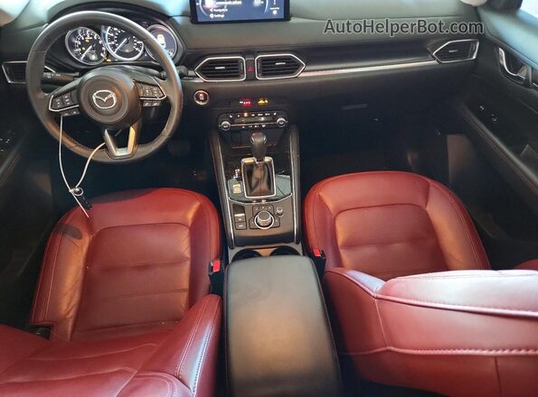 JM3KFBCM9R0389243 2024 MAZDA CX-5 Gray Вид панелі приладів