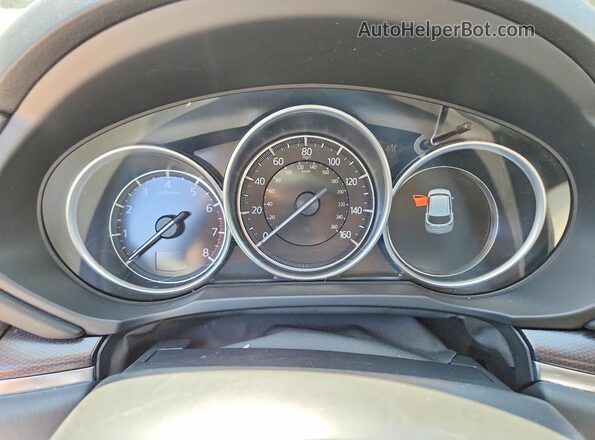 JM3KFBCM9S0677124 2025 MAZDA CX-5 Gray Вид щитка приладів