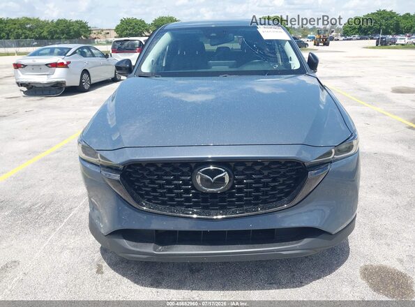 JM3KFBCM9S0696501 2025 MAZDA CX-5 Blue Առջևի վահանակի տեսք