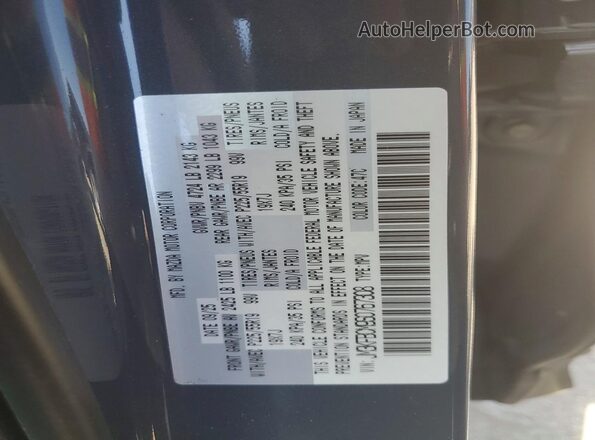 JM3KFBCM9S0767308 2025 MAZDA CX-5 Gray VIN კოდის სტიკერის ხედი