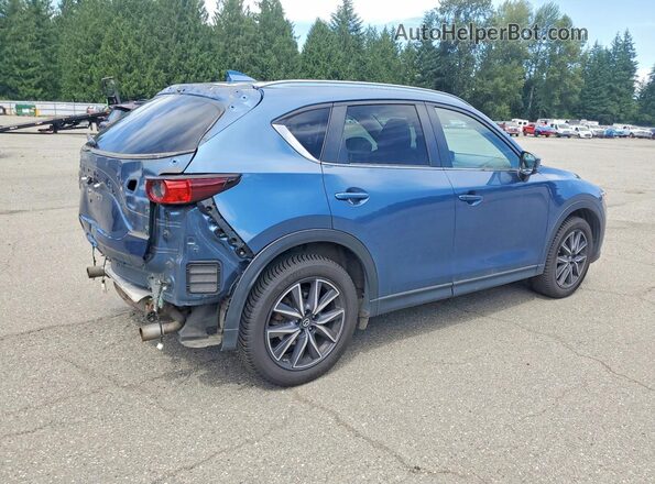 JM3KFBCMXJ0356868 2018 MAZDA CX-5 Синий Задняя правая четверть