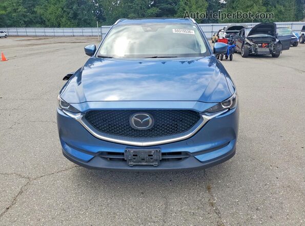 JM3KFBCMXJ0356868 2018 MAZDA CX-5 Синий Вид спереди