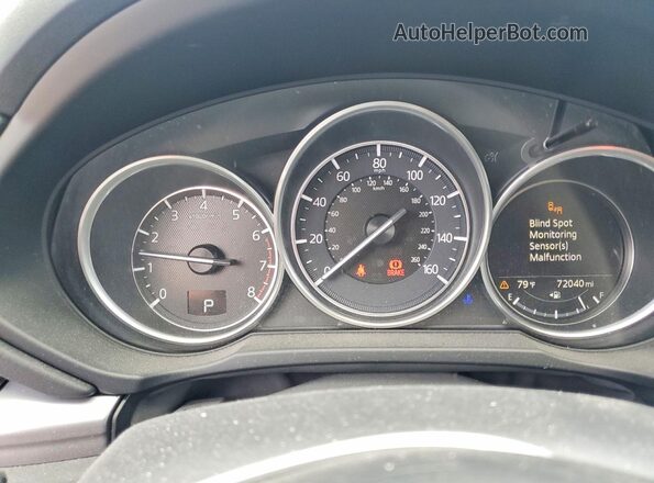 JM3KFBCMXJ0356868 2018 MAZDA CX-5 Синий Вид щитка приборов
