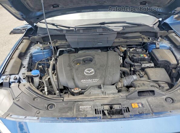 JM3KFBCMXJ0356868 2018 MAZDA CX-5 Синий Вид подкапотного пространства