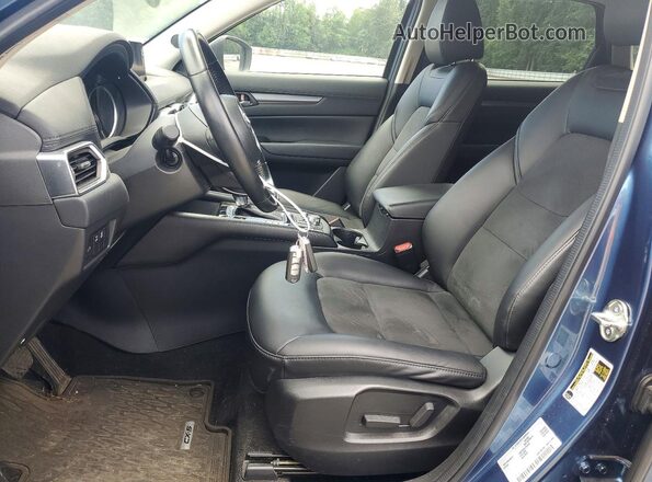 JM3KFBCMXJ0356868 2018 MAZDA CX-5 Синий Вид салона спереди