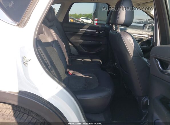 JM3KFBCMXJ0380832 2018 MAZDA CX-5 White VIN კოდის სტიკერის ხედი