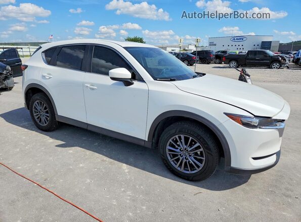 JM3KFBCMXK1682651 2019 MAZDA CX-5 White Delantero derecho