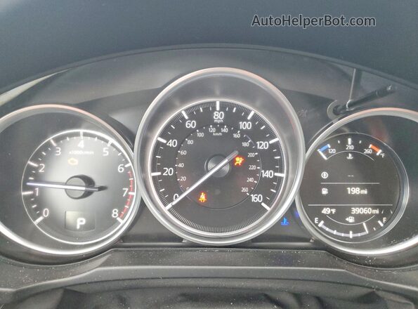 JM3KFBCMXL1784968 2020 MAZDA CX-5 Gray Instrument cluster view