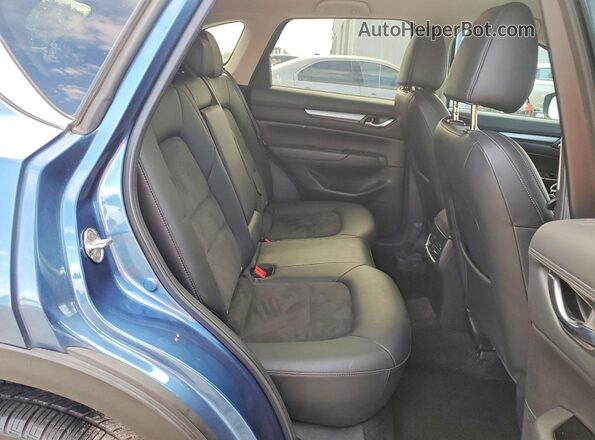 JM3KFBCMXM0441584 2021 MAZDA CX-5 Blue Widok wnętrza z tyłu