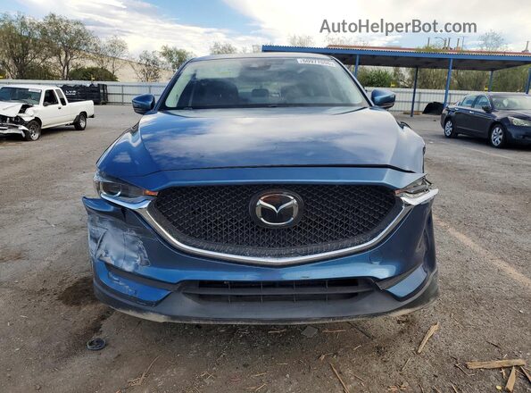 JM3KFBCMXM0441584 2021 MAZDA CX-5 Blue Widok z przodu