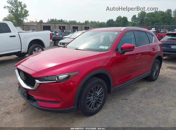 JM3KFBCMXM0477775 2021 MAZDA CX-5 Красный Передняя левая четверть
