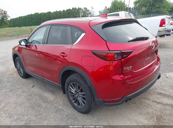 JM3KFBCMXM0477775 2021 MAZDA CX-5 Красный Задняя левая четверть