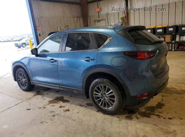 JM3KFBCMXM1499477 2021 MAZDA CX-5 Blue Rear left