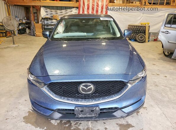 JM3KFBCMXM1499477 2021 MAZDA CX-5 Blue Front view