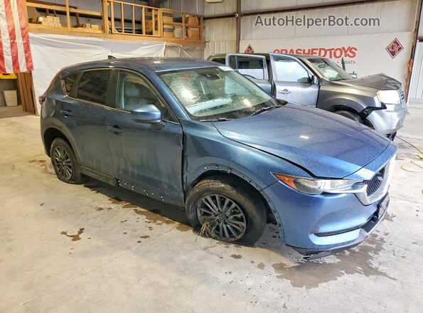 JM3KFBCMXM1499477 2021 MAZDA CX-5 Blue Front right