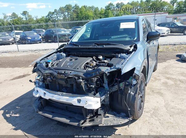 JM3KFBCMXN0536731 2022 MAZDA CX-5 Blue Դիմացի տեսք