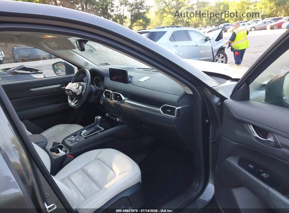 JM3KFBCMXN0551195 2022 MAZDA CX-5 Gray Widok wnętrza z przodu
