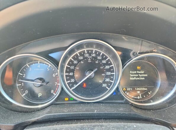 JM3KFBCMXN0603442 2022 MAZDA CX-5 Black ხელსაწყოთა პანელის ხედი