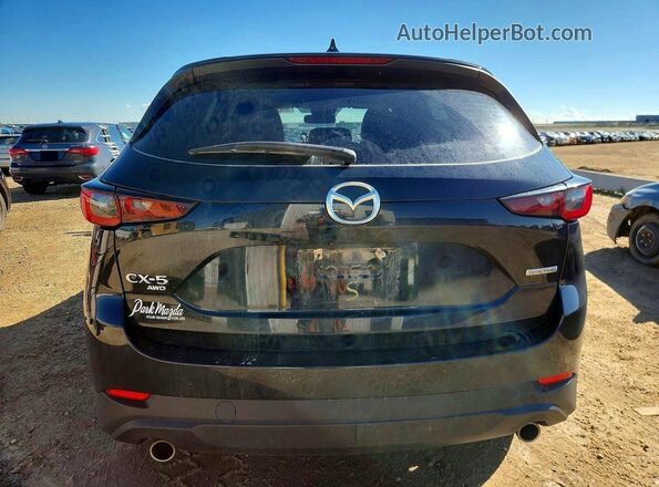 JM3KFBCMXN0603442 2022 MAZDA CX-5 Black უკანა ხედი