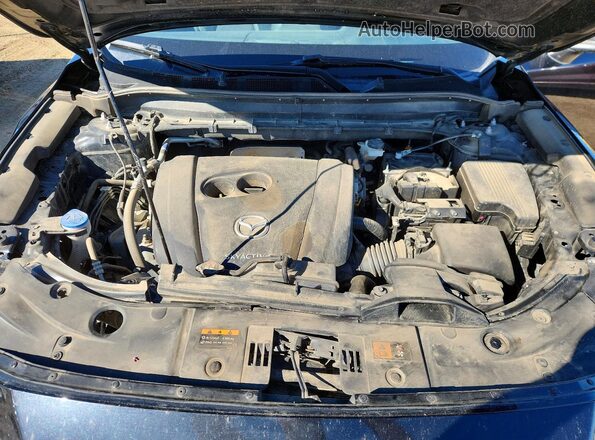 JM3KFBCMXN0603442 2022 MAZDA CX-5 Black ძრავის განყოფილების ხედი