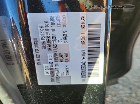 JM3KFBCMXN0603442 2022 MAZDA CX-5 Black VIN კოდის სტიკერის ხედი