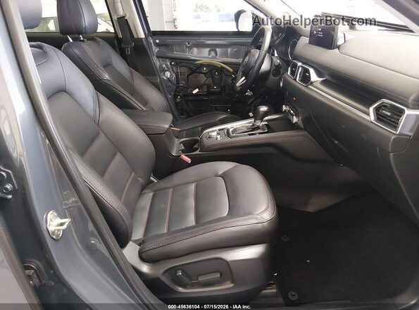 JM3KFBCMXN1612698 2022 MAZDA CX-5 Blue Vista interior delantera