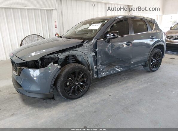 JM3KFBCMXN1612698 2022 MAZDA CX-5 Blue Vista tres cuartos delantera izquierda