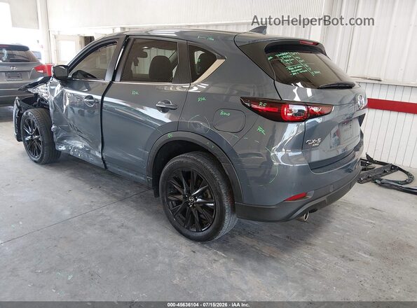 JM3KFBCMXN1612698 2022 MAZDA CX-5 Blue Trasero izquierdo