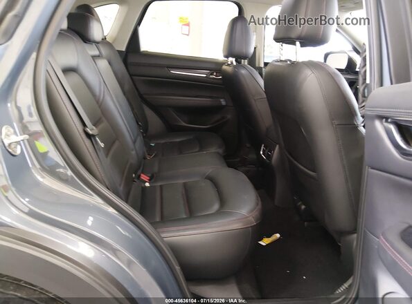 JM3KFBCMXN1612698 2022 MAZDA CX-5 Blue Vista de la etiqueta del VIN