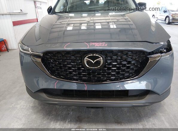 JM3KFBCMXN1612698 2022 MAZDA CX-5 Blue Vista interior trasera