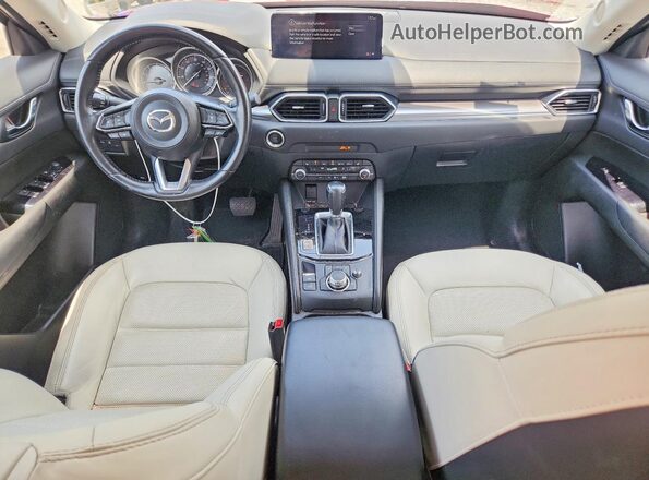 JM3KFBCMXP0110573 2023 MAZDA CX-5 Red Dashboard view