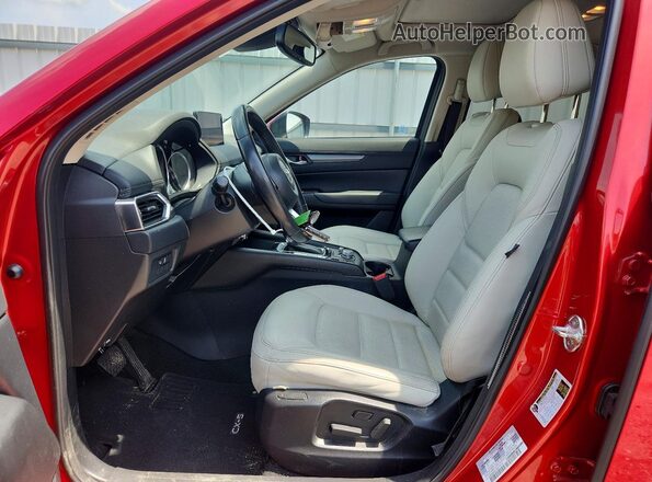 JM3KFBCMXP0110573 2023 MAZDA CX-5 Red Front interior view