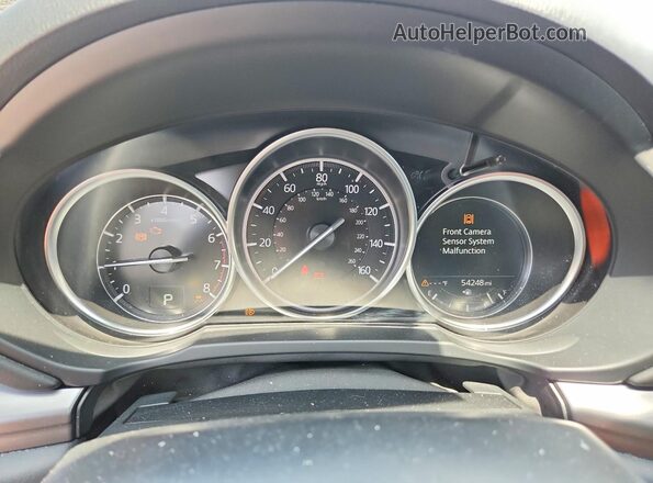 JM3KFBCMXP0110573 2023 MAZDA CX-5 Red Instrument cluster view