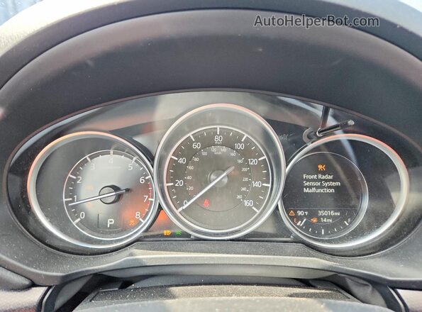 JM3KFBCMXP0270937 2023 MAZDA CX-5 Gray ხელსაწყოთა პანელის ხედი