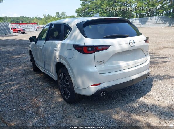 JM3KFBCMXS0810537 2025 MAZDA CX-5 White Trasero izquierdo