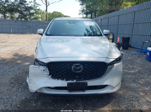 JM3KFBCMXS0810537 2025 MAZDA CX-5 White Vista del cuadro de instrumentos
