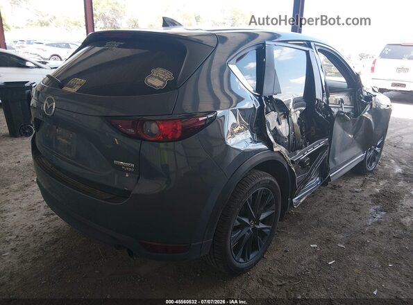 JM3KFBCY0M0346177 2021 MAZDA CX-5 Синий Задняя правая четверть